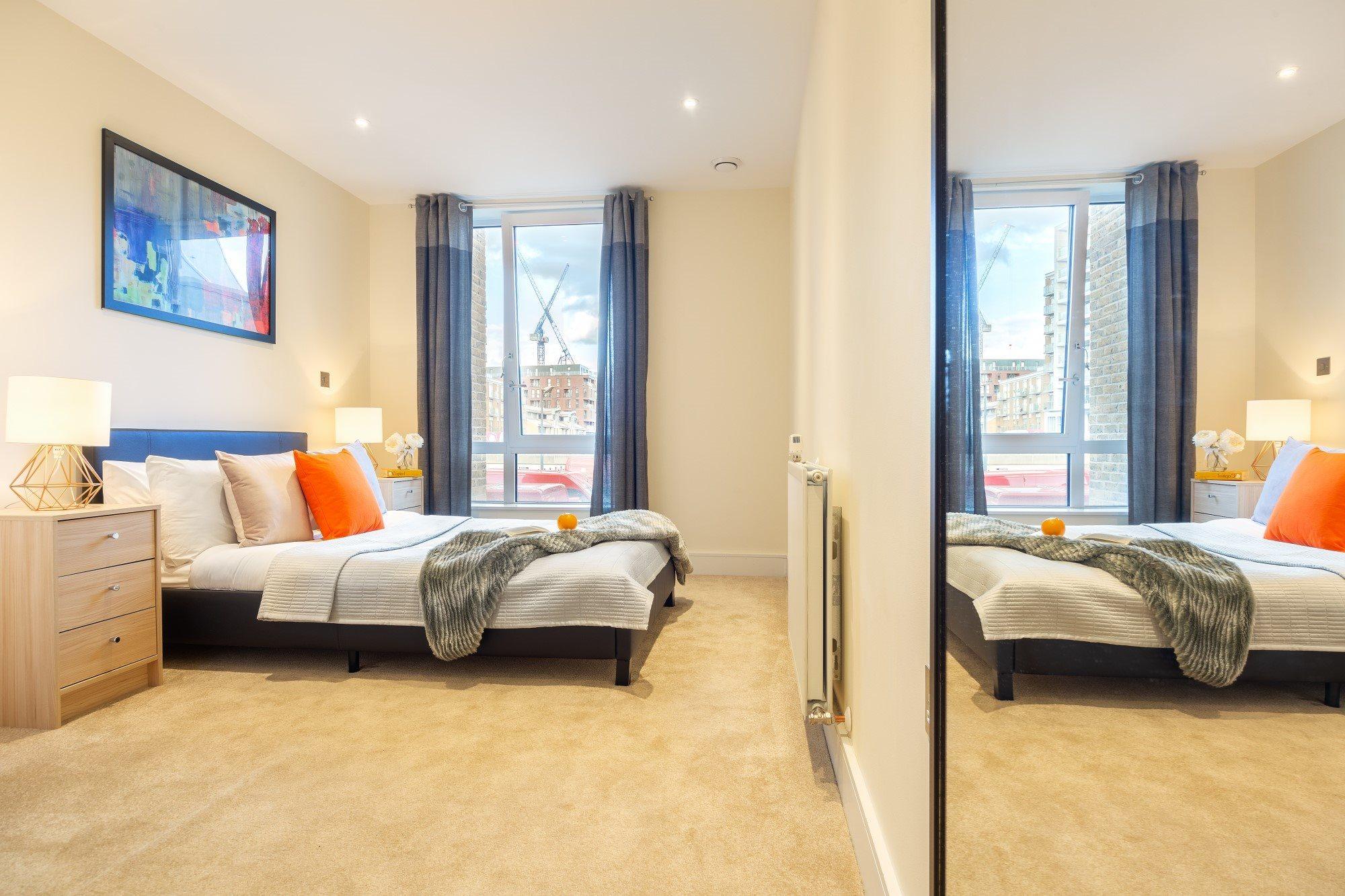 Two Bedroom Serviced Apartment With Balcony In Weymouth Building, Deacon Street Londres Exterior foto