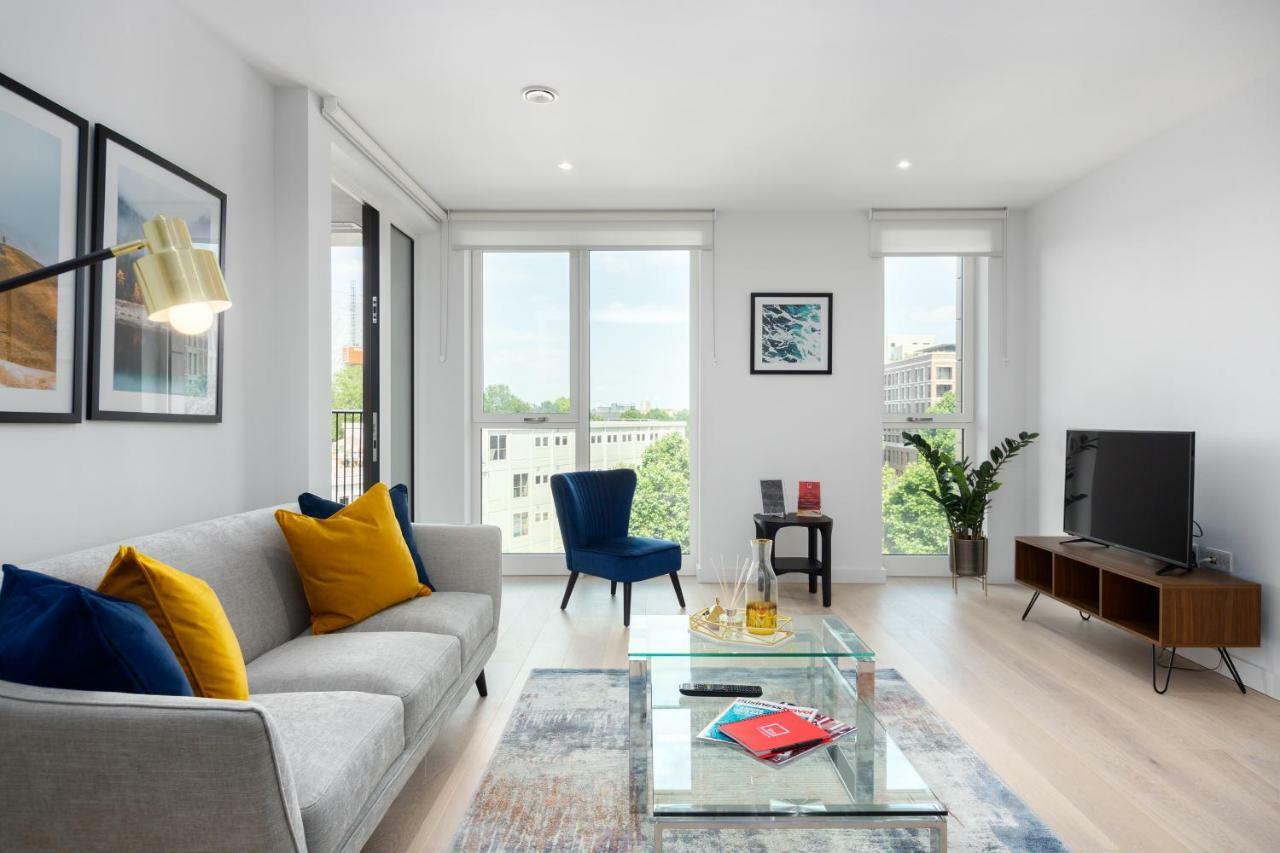 Two Bedroom Serviced Apartment With Balcony In Weymouth Building, Deacon Street Londres Exterior foto