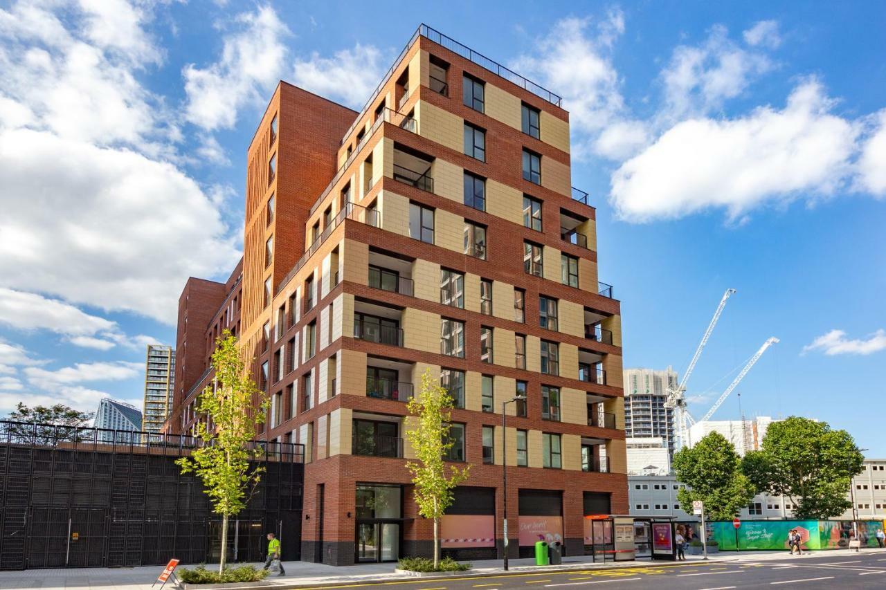 Two Bedroom Serviced Apartment With Balcony In Weymouth Building, Deacon Street Londres Exterior foto